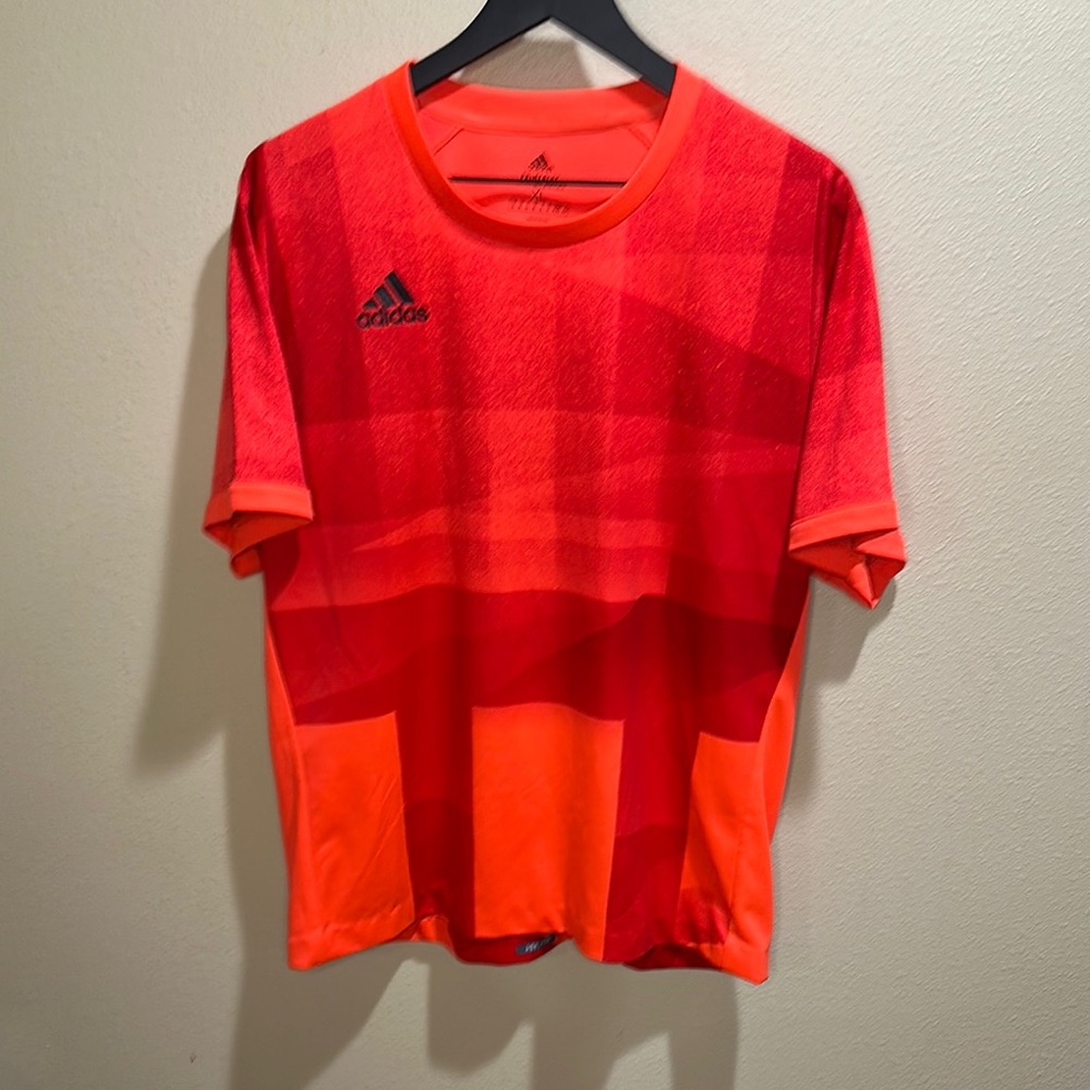 Adidas Primeblue Red T-Shirt